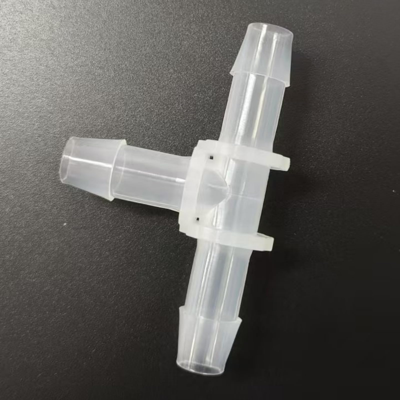 Adaptador de plástico reutilizable para laboratorio y maquinaria de alimentos, 4,8 mm de diámetro, paquete de 25 unidades