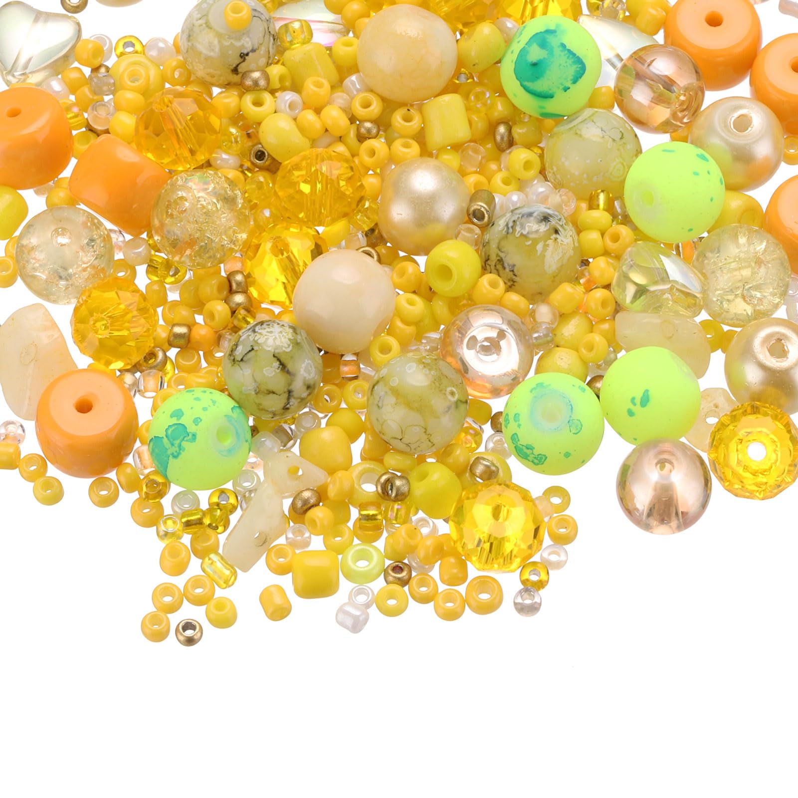 PATIKIL 2-8mm Assorted Glass Resin Beads
