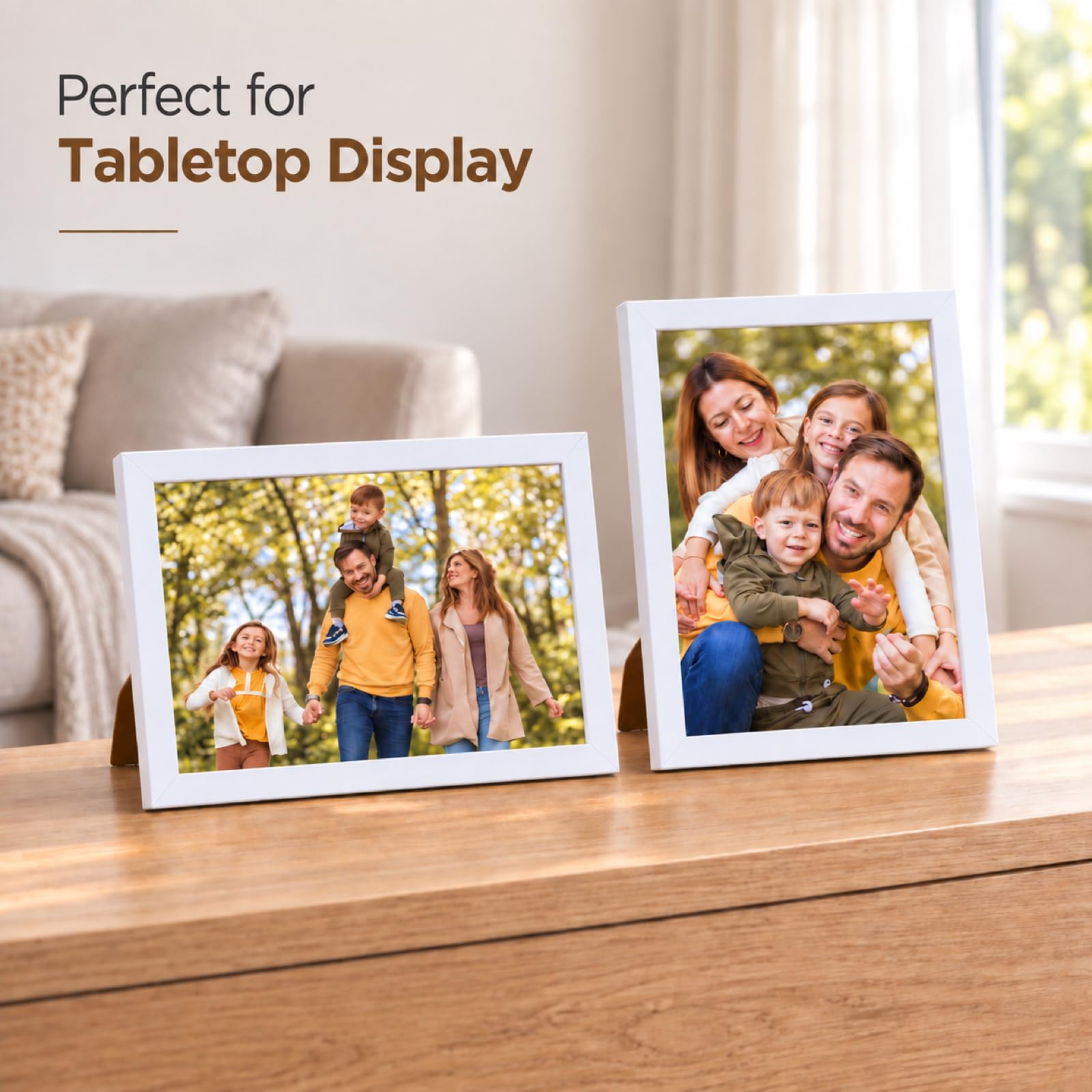 Amazon.com - JCJMY 7x9 Picture Frame Black for Wall Hanging or