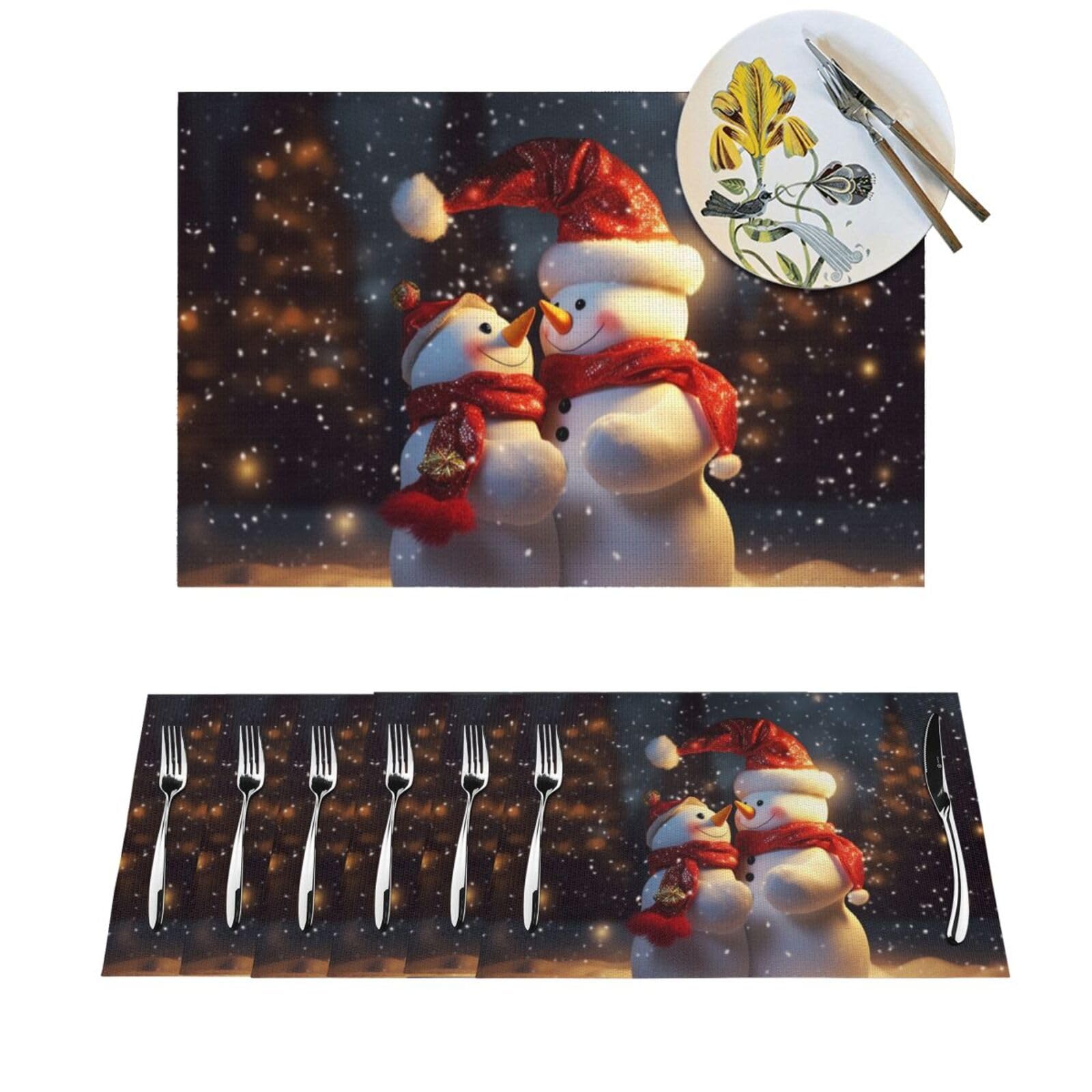 Set de table PVC anti-tache pour protéger la table des enfants