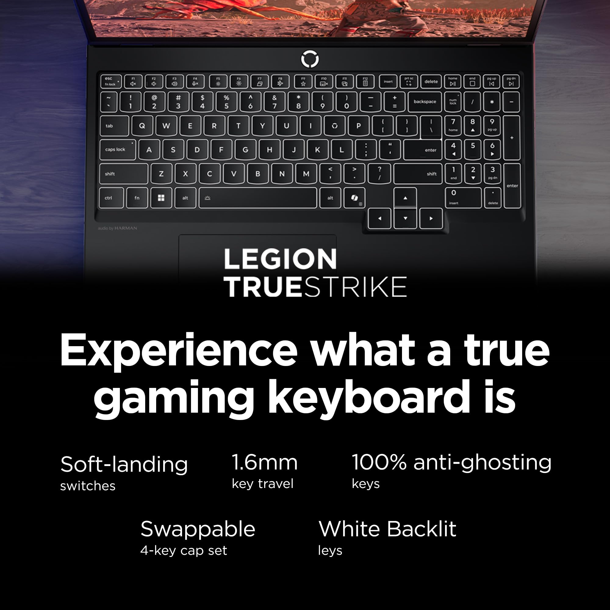 Lenovo Legion 5i – AI-Powered Gaming Laptop - Intel® Core™ i7-13650HX - 15" 2K WUXGA IPS Display – 4.9GHz – NVIDIA® GeForce RTX™ 5050 – 16GB Memory – 512GB Storage – Eclipse Black