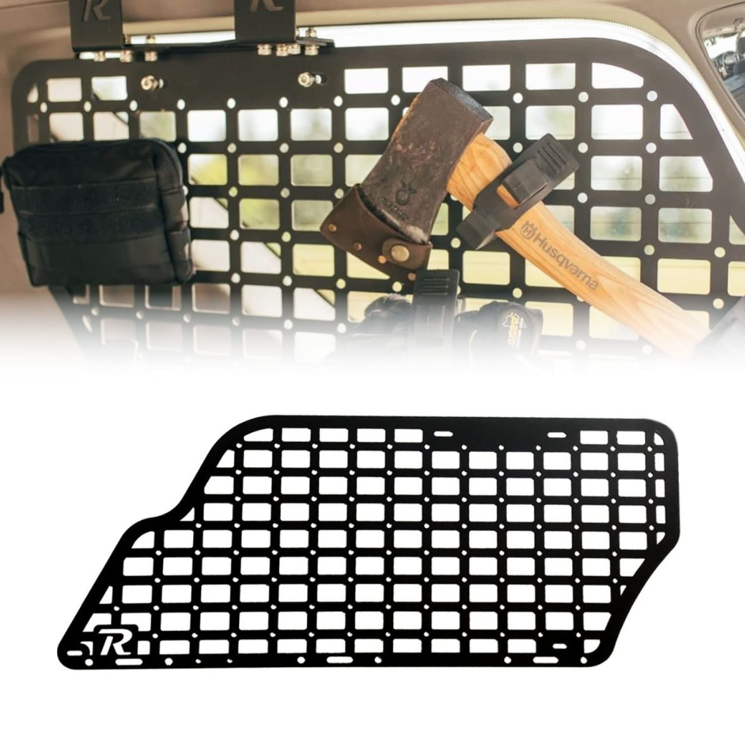 Rago Fabrication Molle Storage Panel System for 2003-2009 Toyota 4Runner 4th Gen with Cargo Grab Handles | Perfect for Molle Accessories & Tools | Driver & Passenger Side Pair | Made in The USA