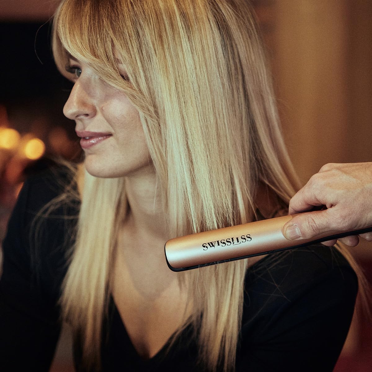 SWISSLISS La Sublime Edition 2.0 - Plancha para alisar y rizador (75 W)