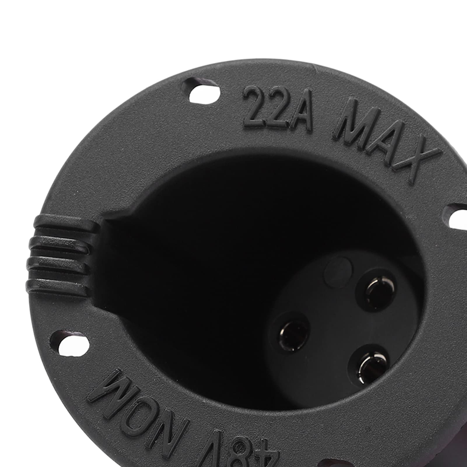 Prise de Chargeur DC 48 Volts Chargeur de Voiture Chargeur de Fusible Prise de Charge 101802101 Remplacement de L'assemblage pour Club Car DS Modèles 2000-Up