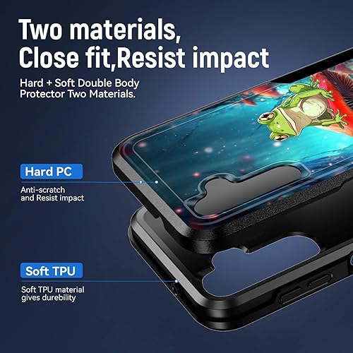 Miniatura 2 de para Galaxy A15 5G - Funda, Prueba de caída de grado militar Funda protectora resistente a golpes de uso pesado y resistente para Samsung Galaxy A15