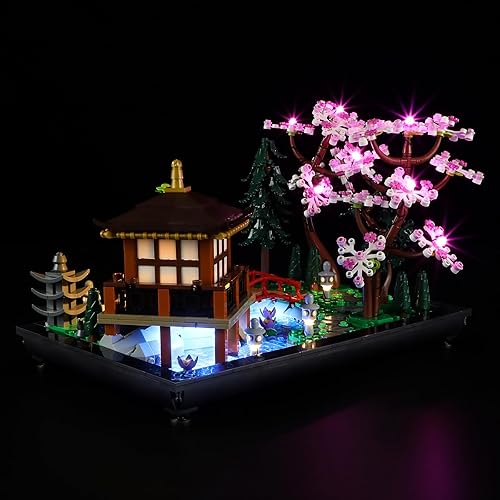 Miniatura 4 de LIGHTAILING Kit de iluminación LED para Lego- 10315 modelo de bloques de construcción de jardín tranquilo - Juego de luces LED compatible con el