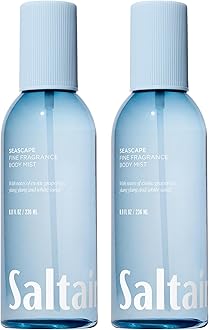- Saltair Body Mist 2 Pack - Fine Fragrance, Lightweight Body Spray Mist with Seascape Scent. Long Lasting Perfume Mist. 2x 8oz Bottles