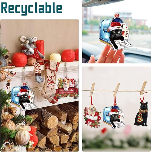 Miniatura 5 de Godlen Retriever - Adornos para buzón para árbol de Navidad