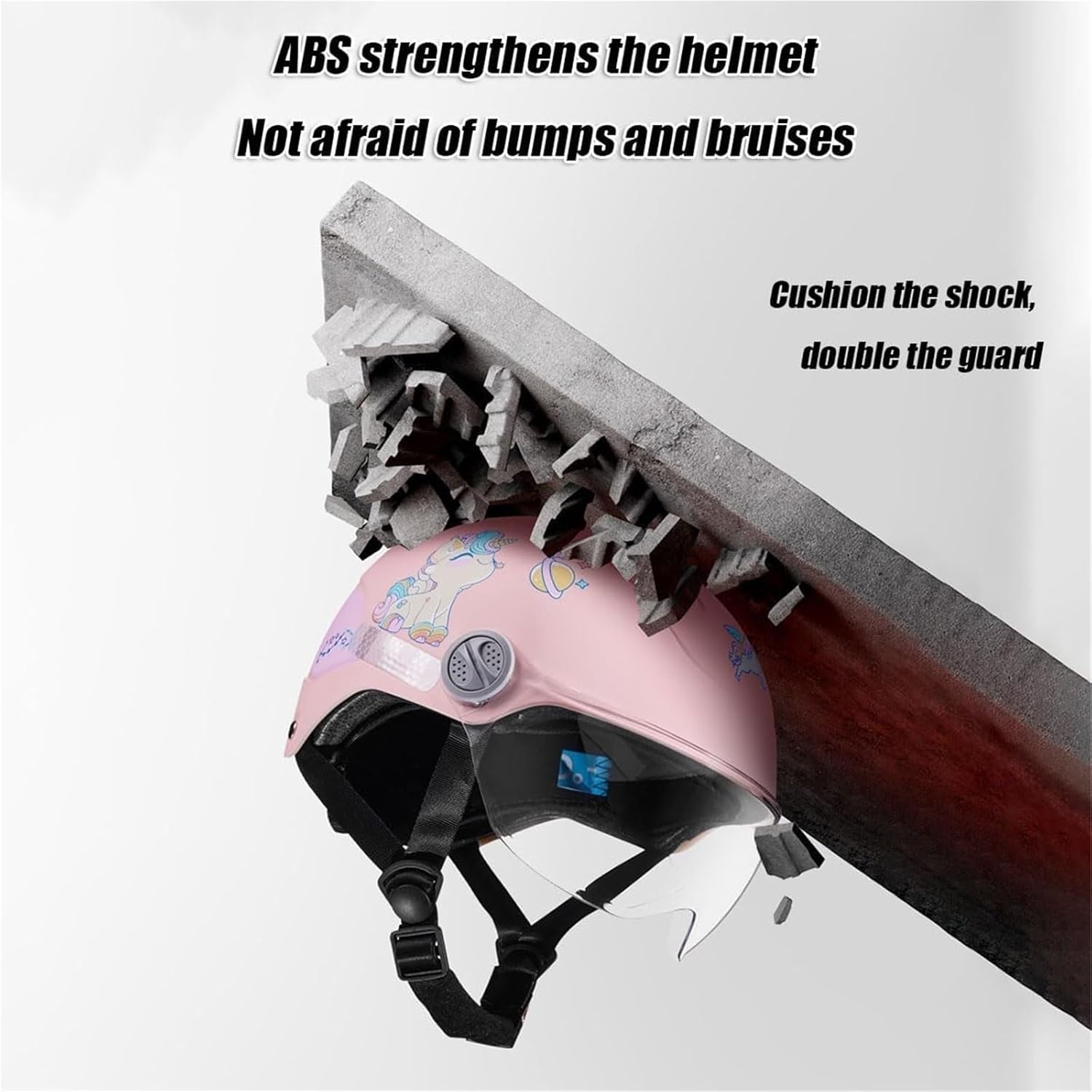 DOT Approved 3/4 Child Motorcycle Retro Half Helmet Cool Youth Kids Vespa Open Face Electric Bicycle Helmet Toddler ATV Helmet Scooter Street Dirt-Bike Skateboard Jet Moped Helmet