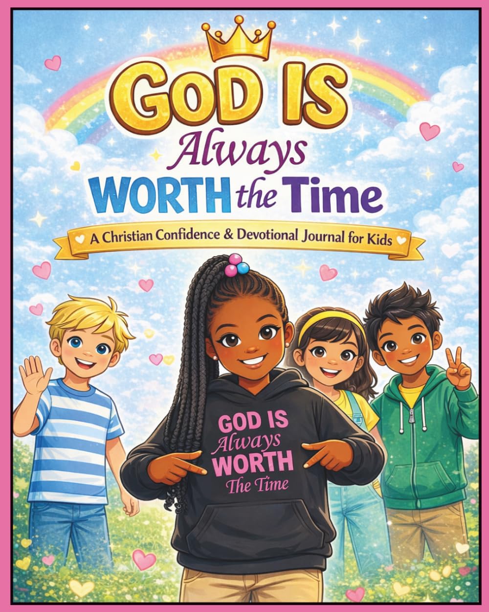 God Is Always Worth the Time: A Christian Confidence & Devotional Journal for Kids