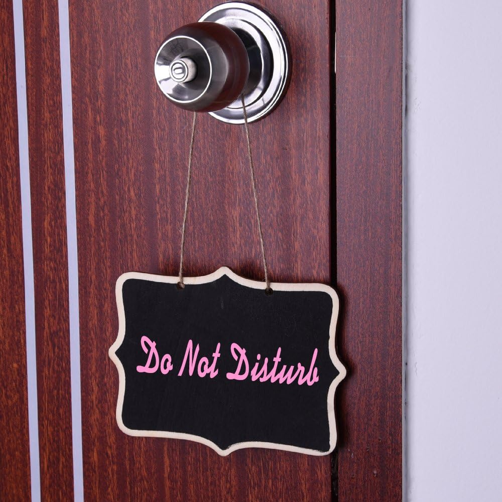 AUSTOR 14 Pcs Mini Chalkboards Signs 4.7 X 6.3 Inch Chalkboard Tags Hanging Message Board Chalkboard Labels for Kitchen and Weddings