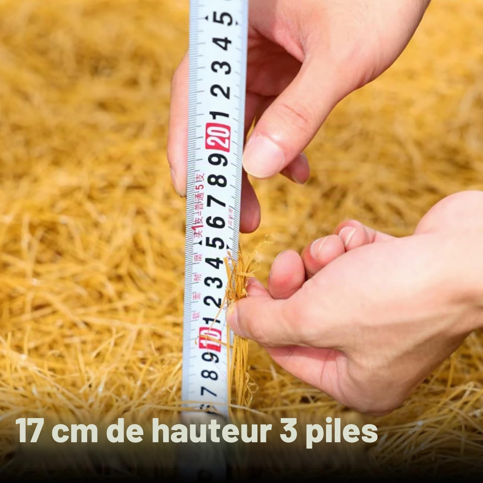 HAZEK Rouleau De Chaume Artificiel Tiki Bar Toit Chaume Synthétique Toit De Chaume Plage Fête Hawaïenne, Décoration De Clôture De Jardin Et Décoration De Bar(Size:1.6x6.5ft （0.5x2m）)