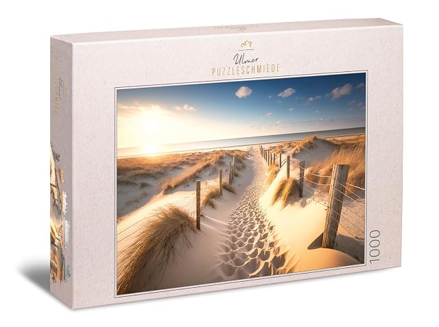 Ulmer Puzzleschmiede - Puzzle de paisaje de 1000 piezas "Mar Báltico para Siempre"