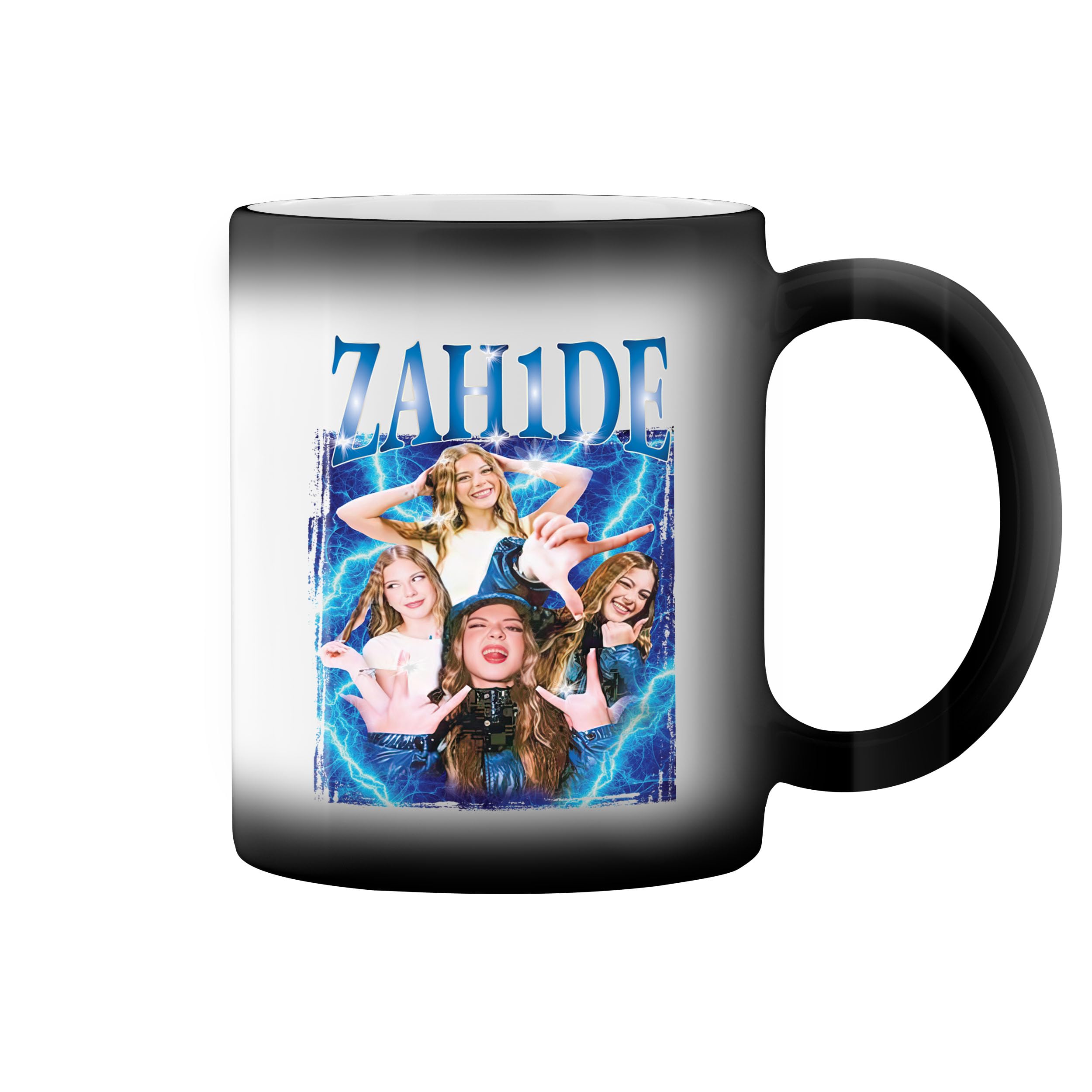 Trump 'I'll Be Back' Terminator Tasse – Weiß Mit Schwarzem Rand, 0,33 L, Mikrowellengeeignet