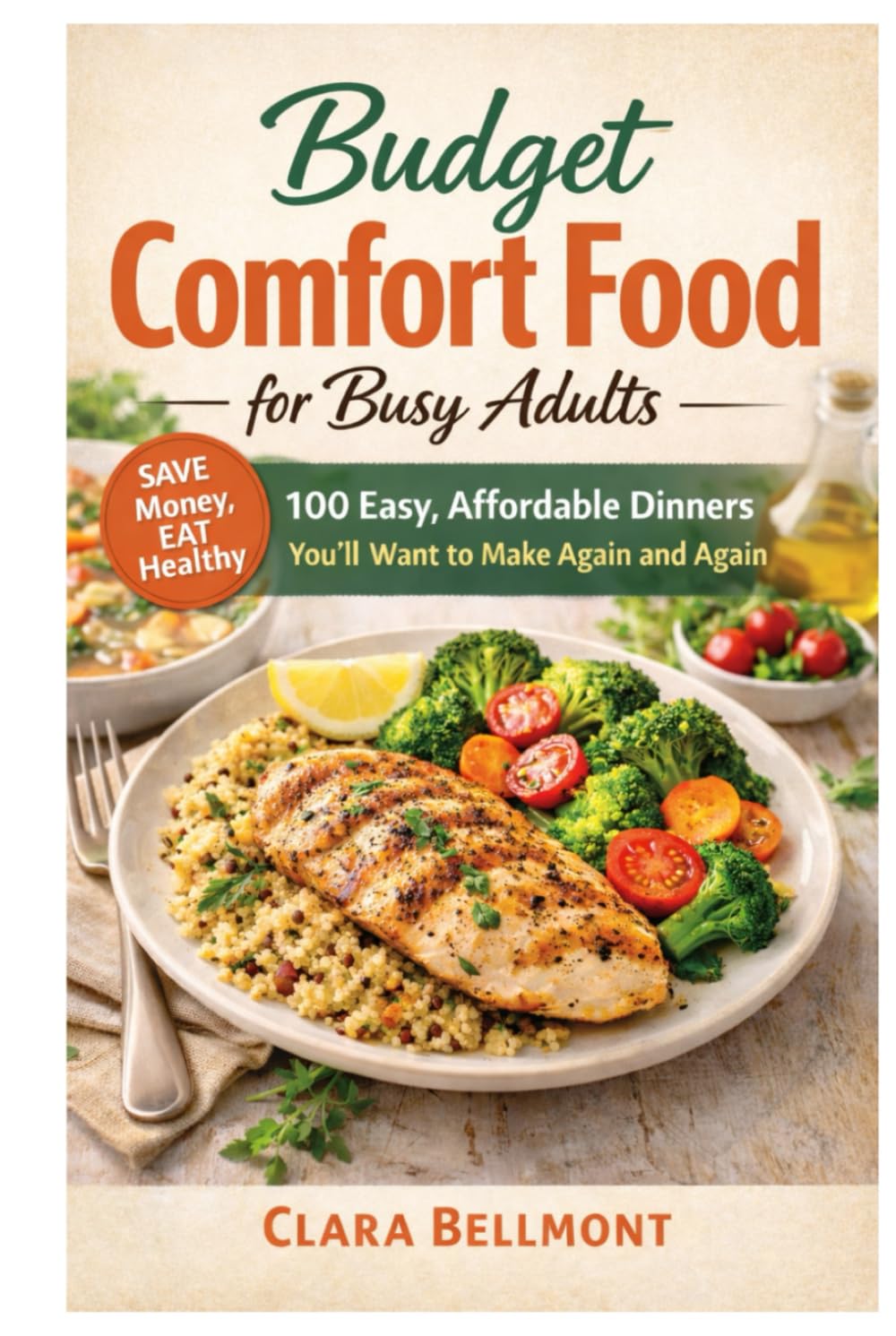 Budget Comfort Food for Busy Adults: 100 Easy, Affordable Dinners You’ll Want to Make Again and Again