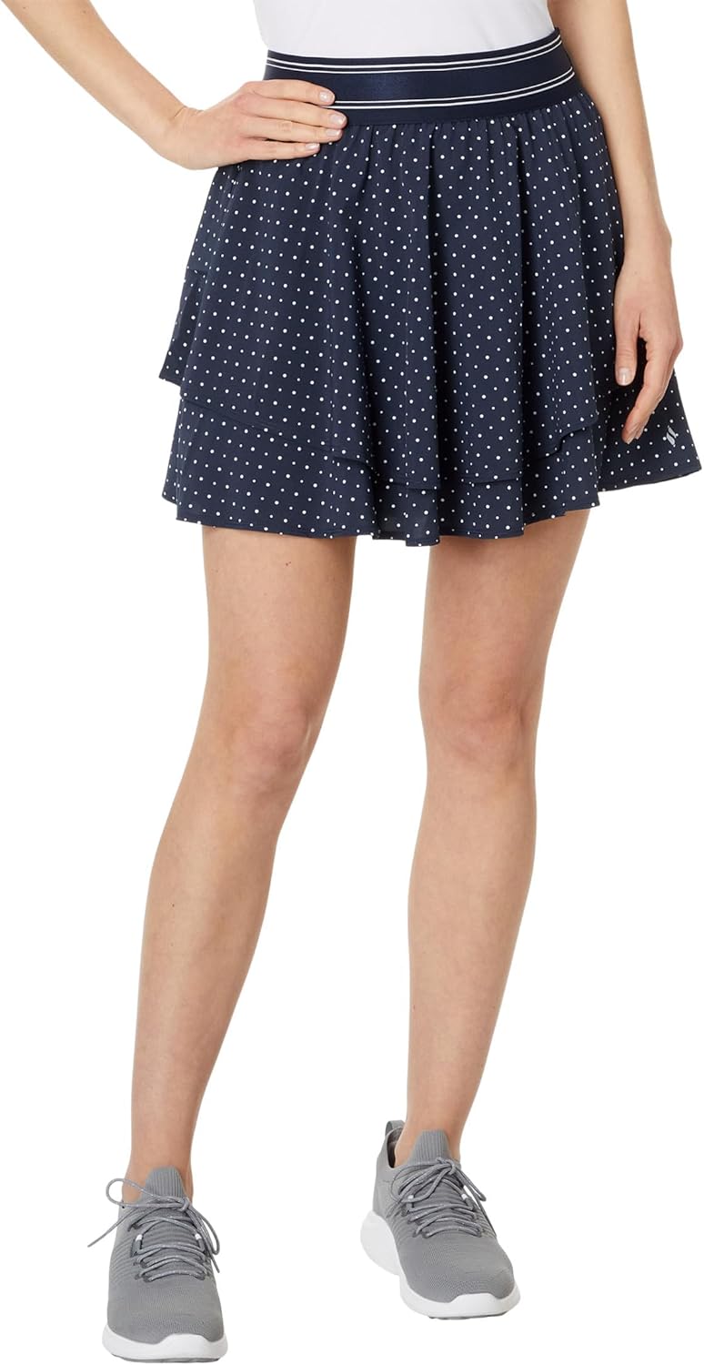 Skechers Women's Mini Dot Layered Golf Pickleball Skort