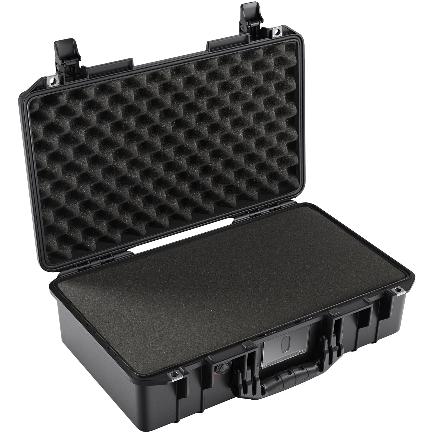 PELI 1525 Air Maleta Protectora Ligera para cámaras DSLR y Equipos ópticos, estanca e Impermeable al Polvo, 26L de Capacidad, Fabricada en EE.UU., con Espuma Personalizable, Color Negro
