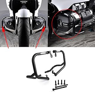 Panical Highway Engine Guard Crash Bumper Frame Protection Bars for Honda Goldwing GL1800 F6B GL1800B Dct Tour Airbag Motorcycle 2018-2026 Black Accessories