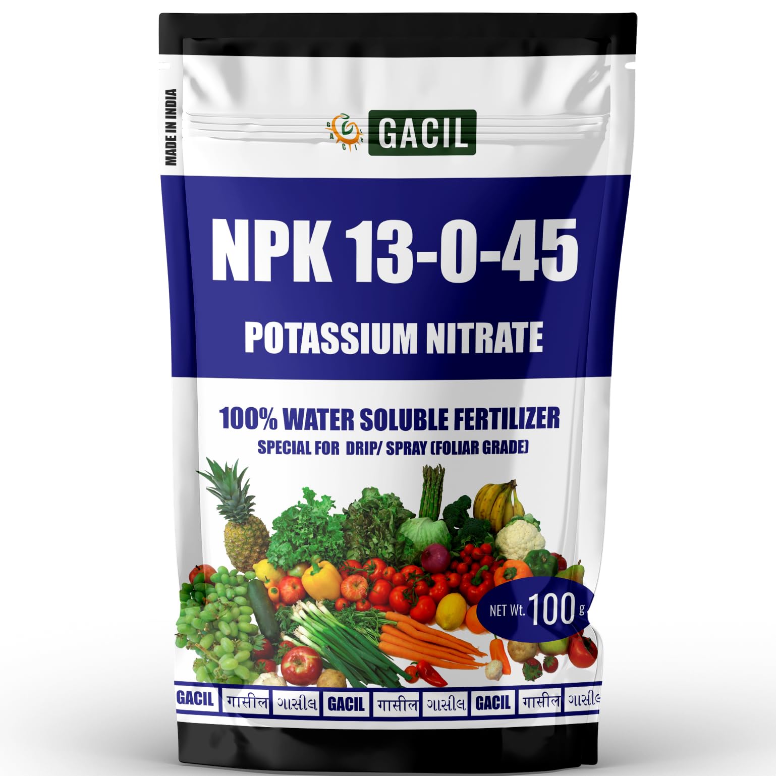 See full amazon price history chart for GACIL® NPK 13-0-45 Potassium Nitrate Fertilizer for Fertigation and Foliar Feeding 100g GACIL® NPK 13-0-45 Potassium Nitrate Fertilizer for Fertigation and Foliar Feeding 100g (B0D298GD2J) Amazon Price History, Amazon Price Tracker