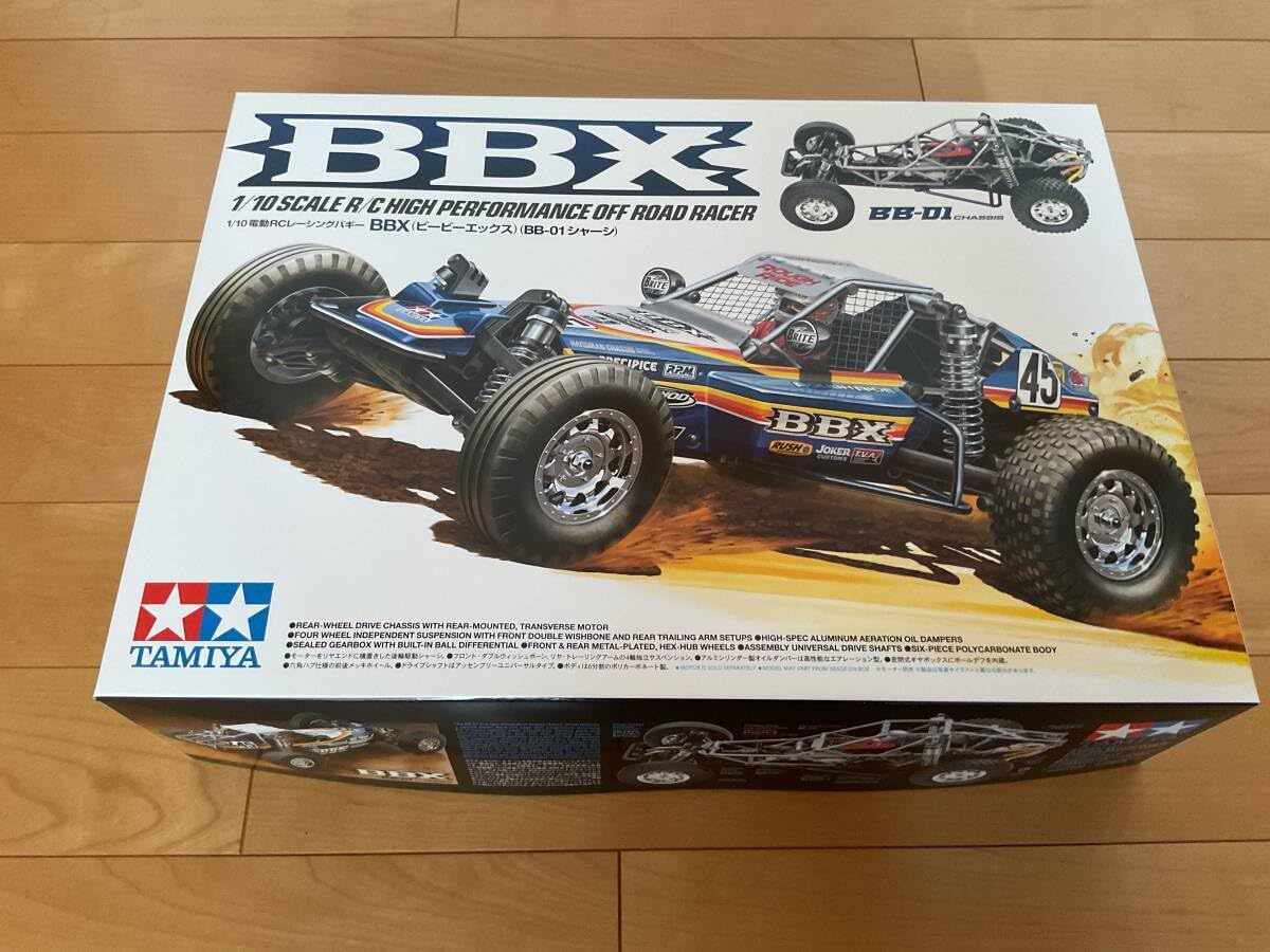 TAMIYAタミヤ 1/10 電動RC レーシングバギー BBX (ビービーエックス)BB