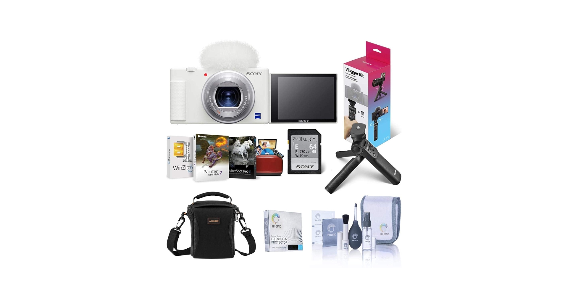 Amazon.com : Sony ZV-1 Compact 4K HD Digital Camera, White