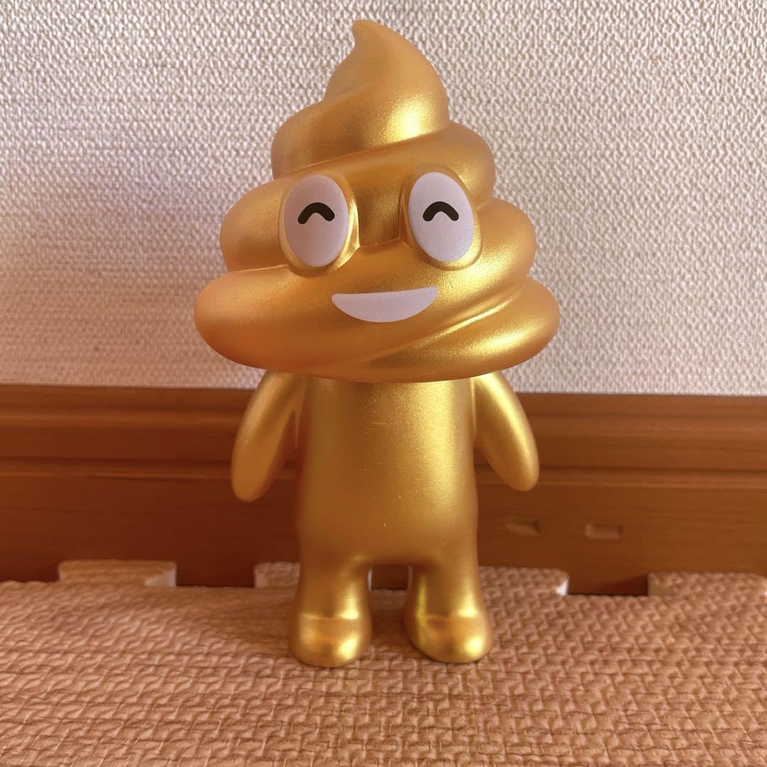 Amazon.co.jp: 金運アップうんこマン うんちくん うんちマン ソフビ