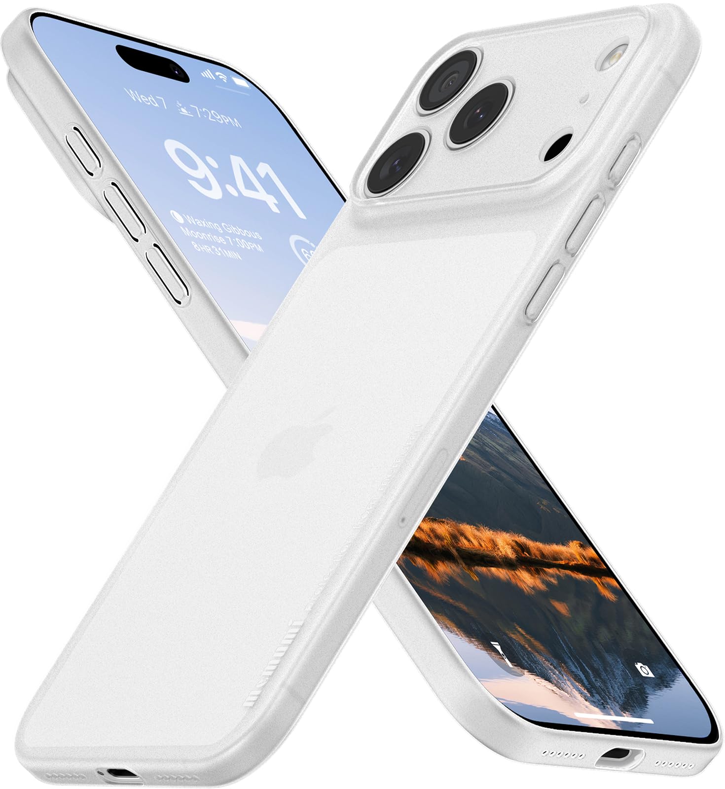 Amazon.co.jp: 「memumi」0.3㎜極薄ケース iPhone 17 Pro Max用の
