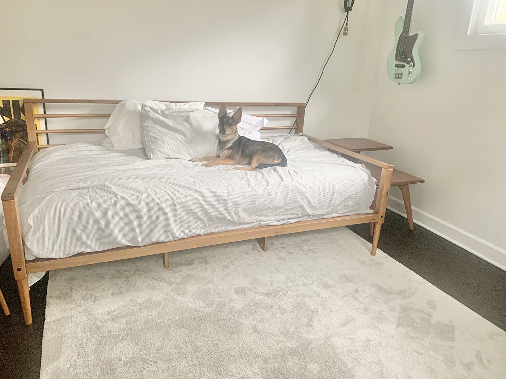 43/mo Finance Walker Edison Mid Century Modern Wood Spindle Daybed