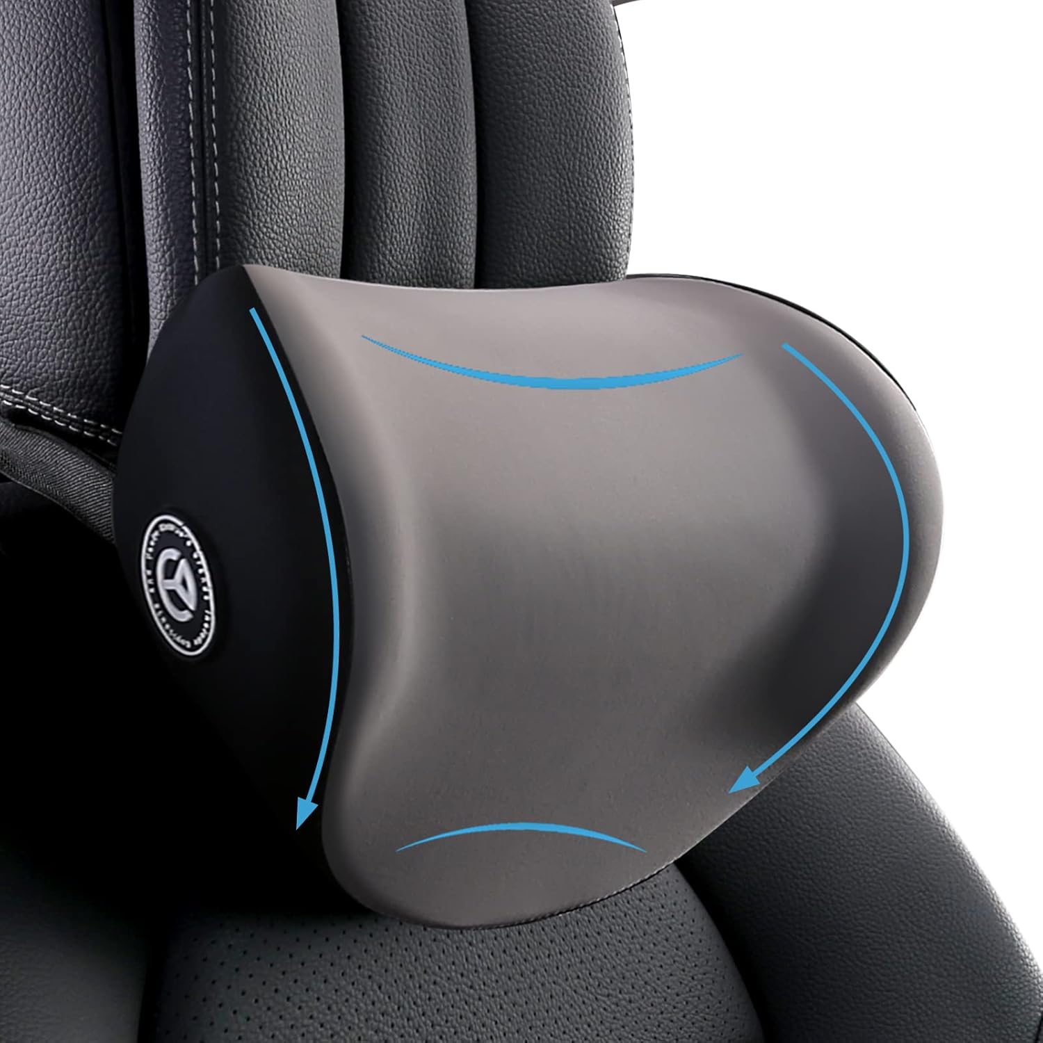 CAPITAUTO Car Neck Pillow, Car Pillow Memory Foam Car Neck Pillow for Driving Car