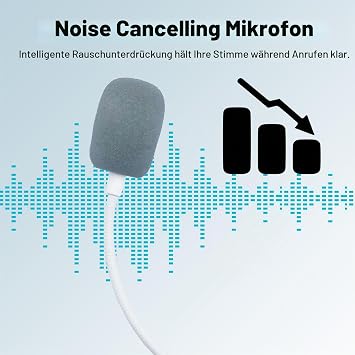 Replacement Microphone Compatible with Kingston HyperX Cloud 2 II Post-2022 2nd Version Wired Cloud Core Cloud Pro Cloud X Gaming Headphones for PS4 Xbox One Computer PC 3.5 mm Jack 6.2 Inch