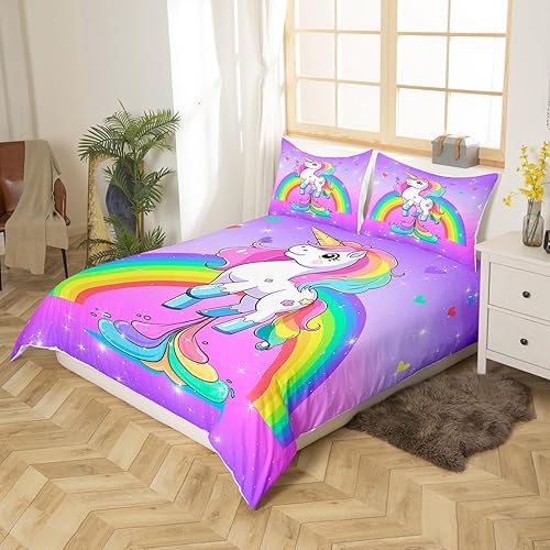 Vista 153 de Erosebridal Juego de ropa de cama Kawaii de sushi colorido, estilo japonés de dibujos animados, funda de edredón con temática alimentaria para Multi