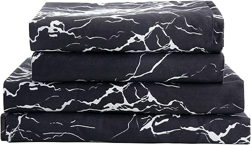 Best Season Juego de sábanas de 3 piezas, tamaño individual, juego de sábanas de microfibra suave y duradera, bolsillo profundo, resistente a las