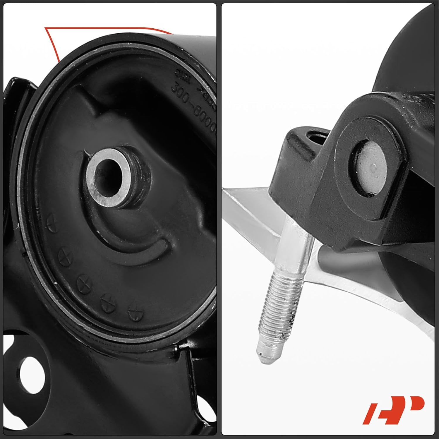 A-Premium Engine Motor Mount and Transmission Mount Kit Compatible with Nissan Murano 2003 2004 2005 2006 2007 3.5L, FWD, Automatic Transmission, 4-PC Set, Replace# 112708J110, 11220CA00A