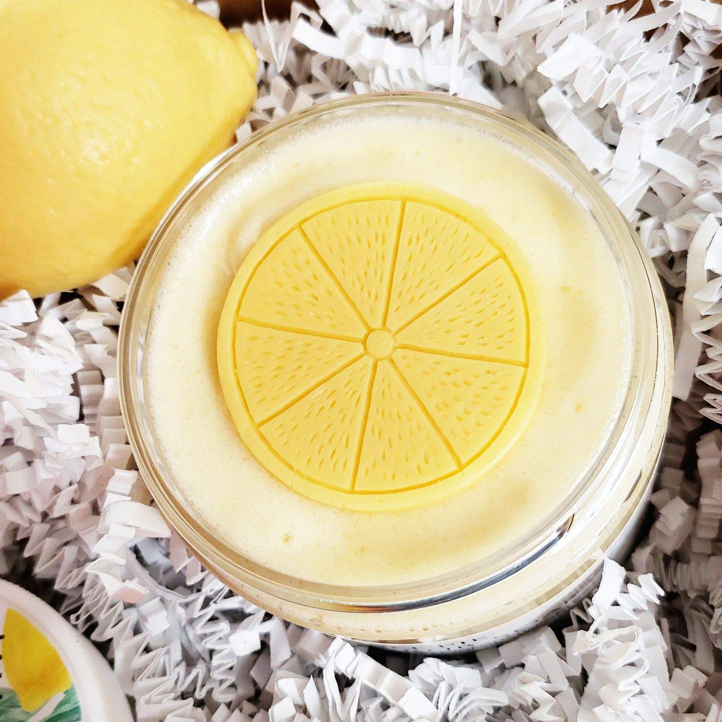 Lemon Exfoliating Body Scrub, 10 oz. Citrus Bath and Body Gift for Her