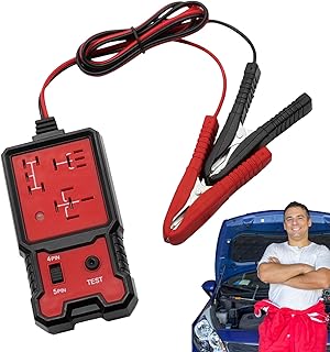 Testador de relé automático - kit de teste de diagnóstico | Verificação de sistemas elétricos com pinças para manutenção...