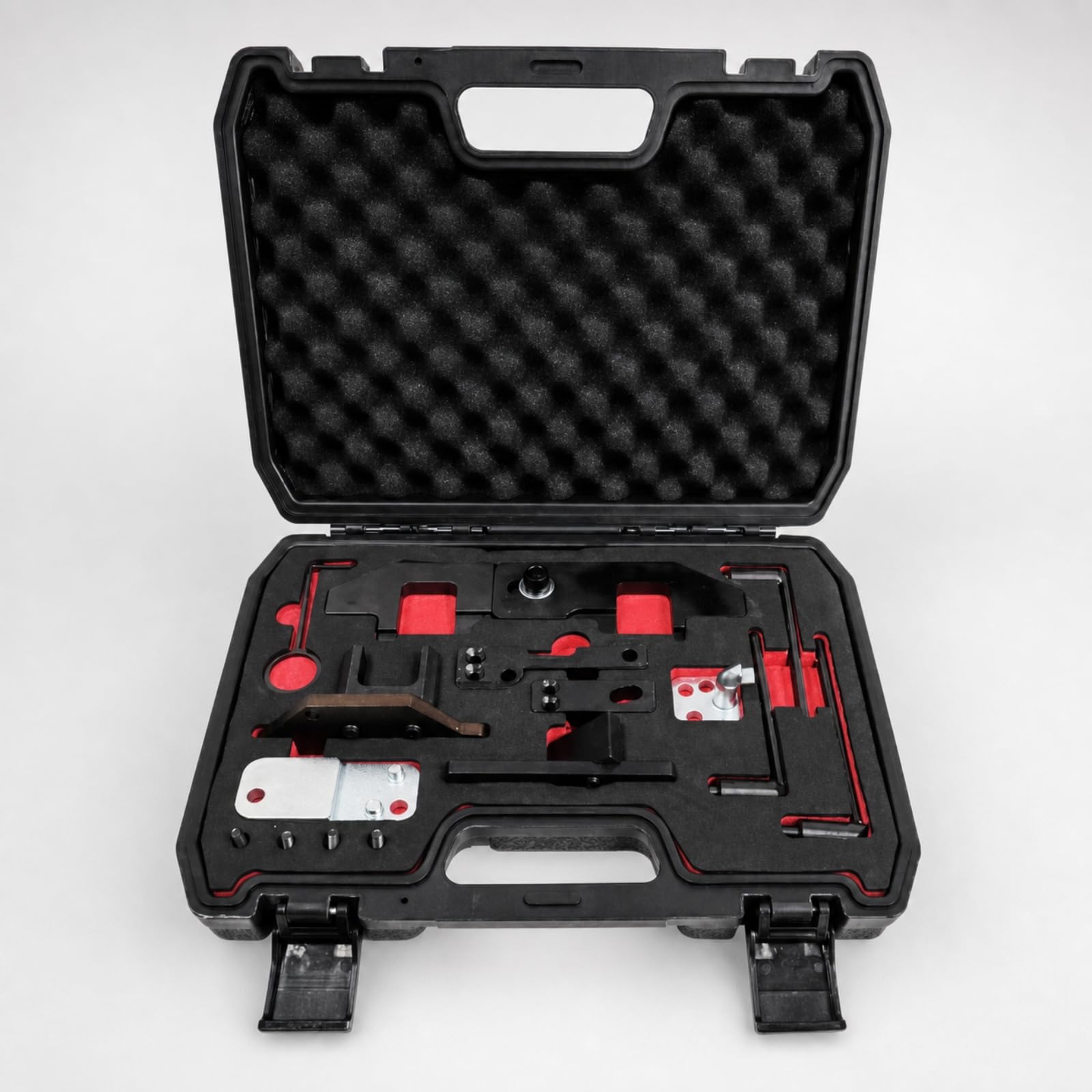 10 Pezzi Kit Calibrazione Albero a per Motore Francese C31 1.01. con Bloccaggio Manovella in Acciaio Carbonio per Officina Meccanica Professionale