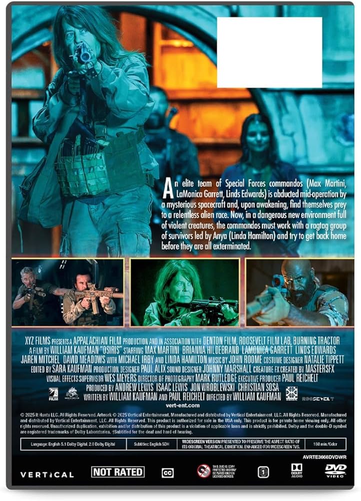 Amazon.com: Osiris [DVD] : William Kaufman, Max Martini, Brianna