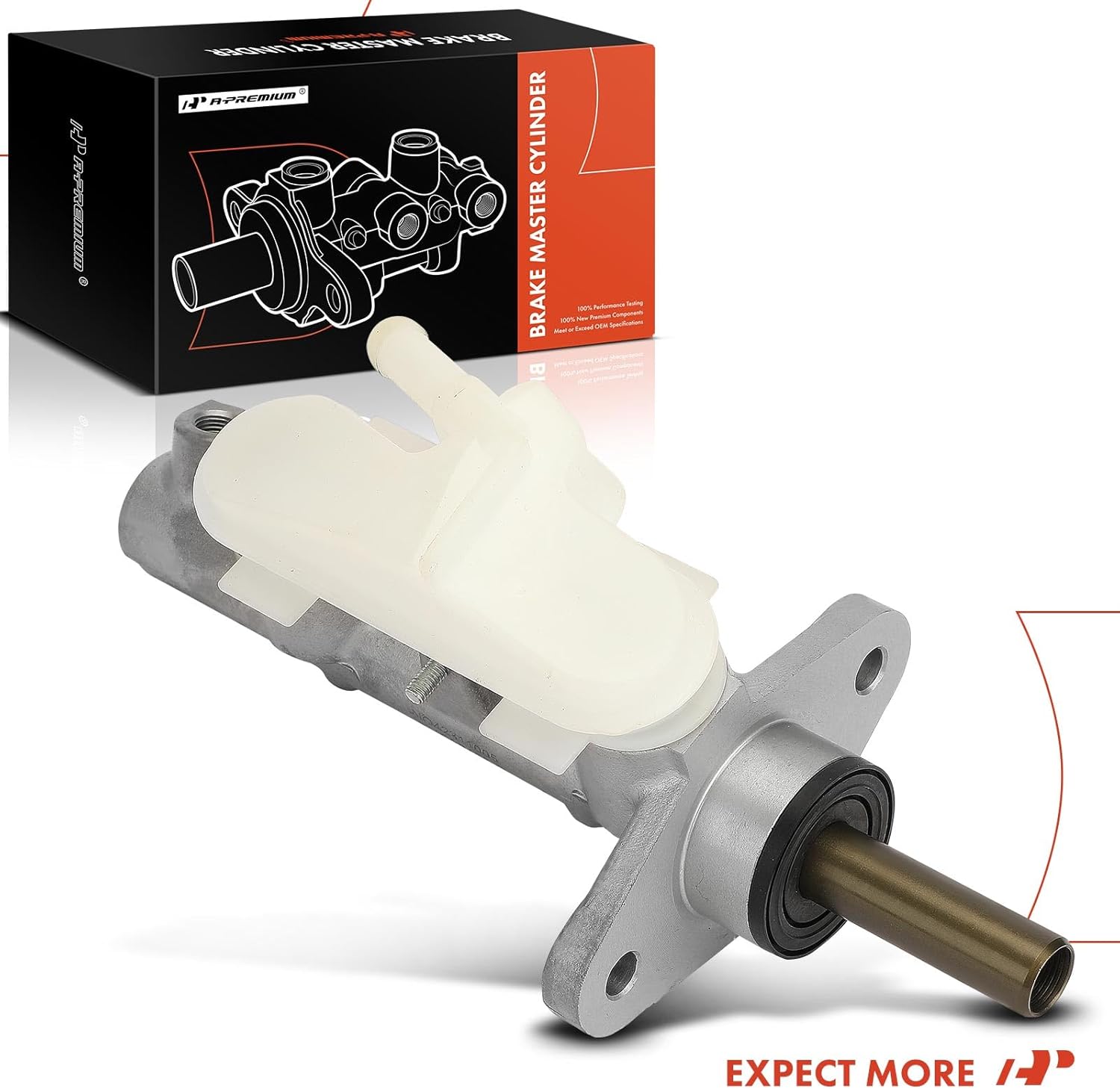 A-Premium Brake Master Cylinder with Reservoir and Cap Compatible with Honda Vehicles - Civic 2006-2011 - Replace# 46100SNAA01