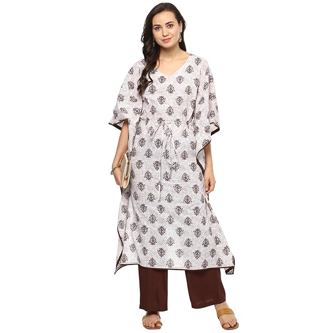 Idalia Printed Mutli-Colour Kaftan