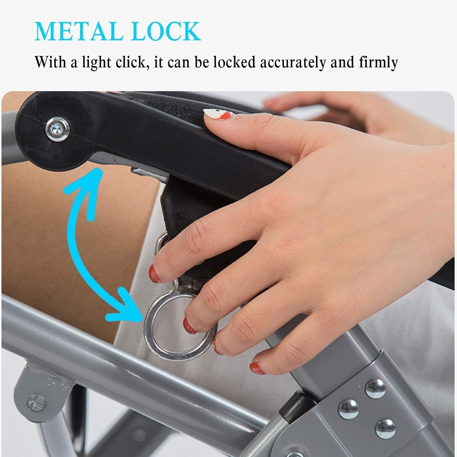 Lounge Chairs Padded Gravity Lounge Chair Wider Armrest Adjustable Folding Recliner Garden Deck