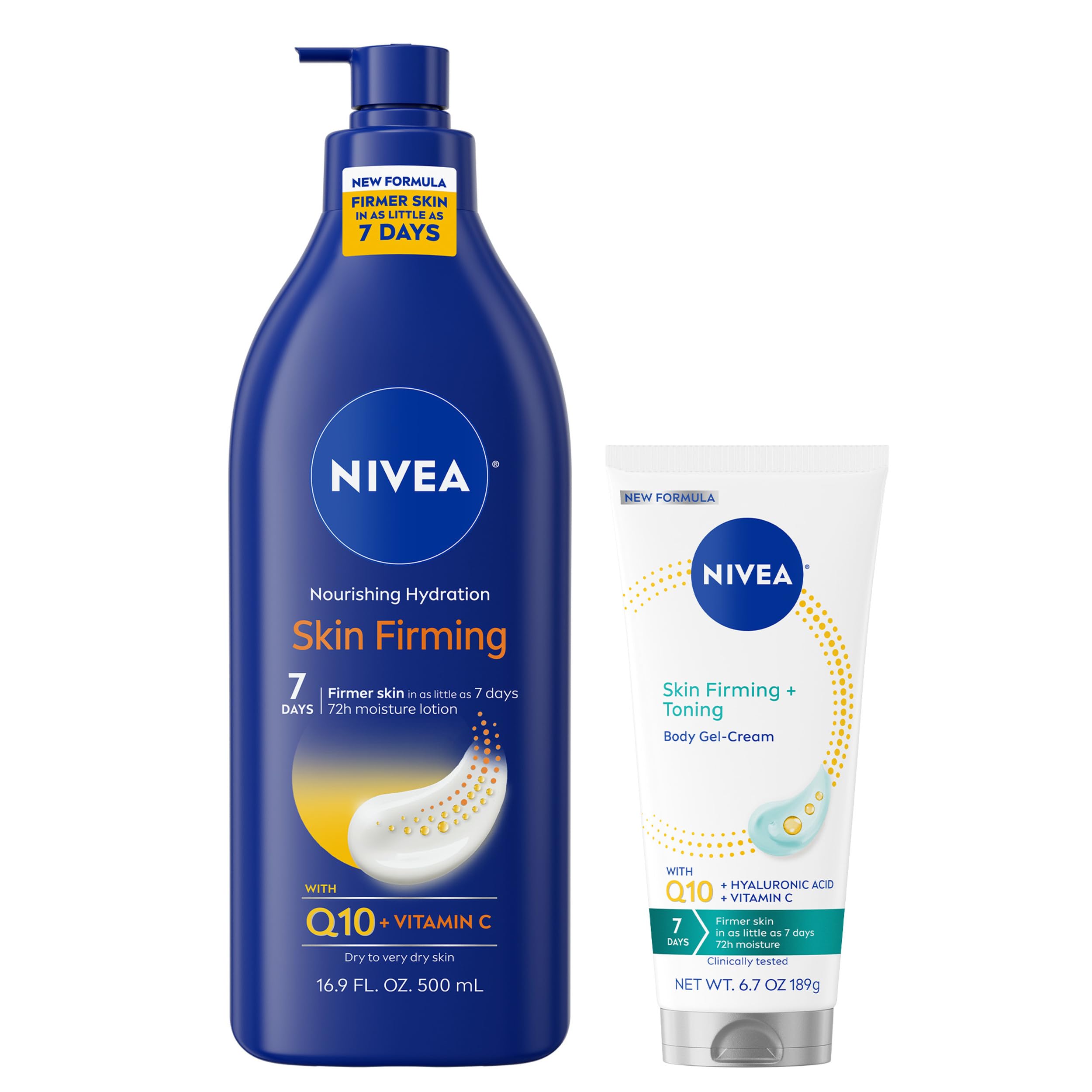 skin firming lotion q10 and l-carnitine serum NIVEA Skin Care Set with Q10, Skin Firming Nourishing Hydration Body with Vitamin lotion morning and night cjc-1295 ipamorelin injection site serving size:30 serves View:View Nutrition Facts