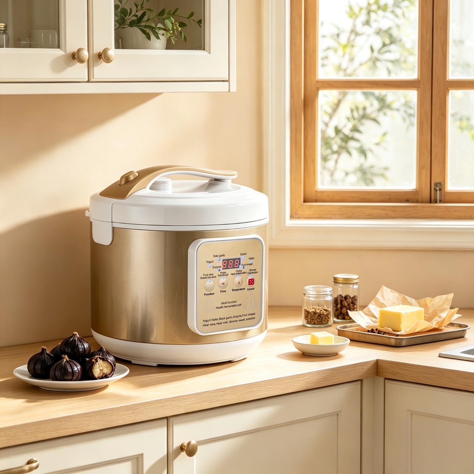 Schwarzer Knoblauch Fermenter,6l Automatische Intelligente Fermentationsbox