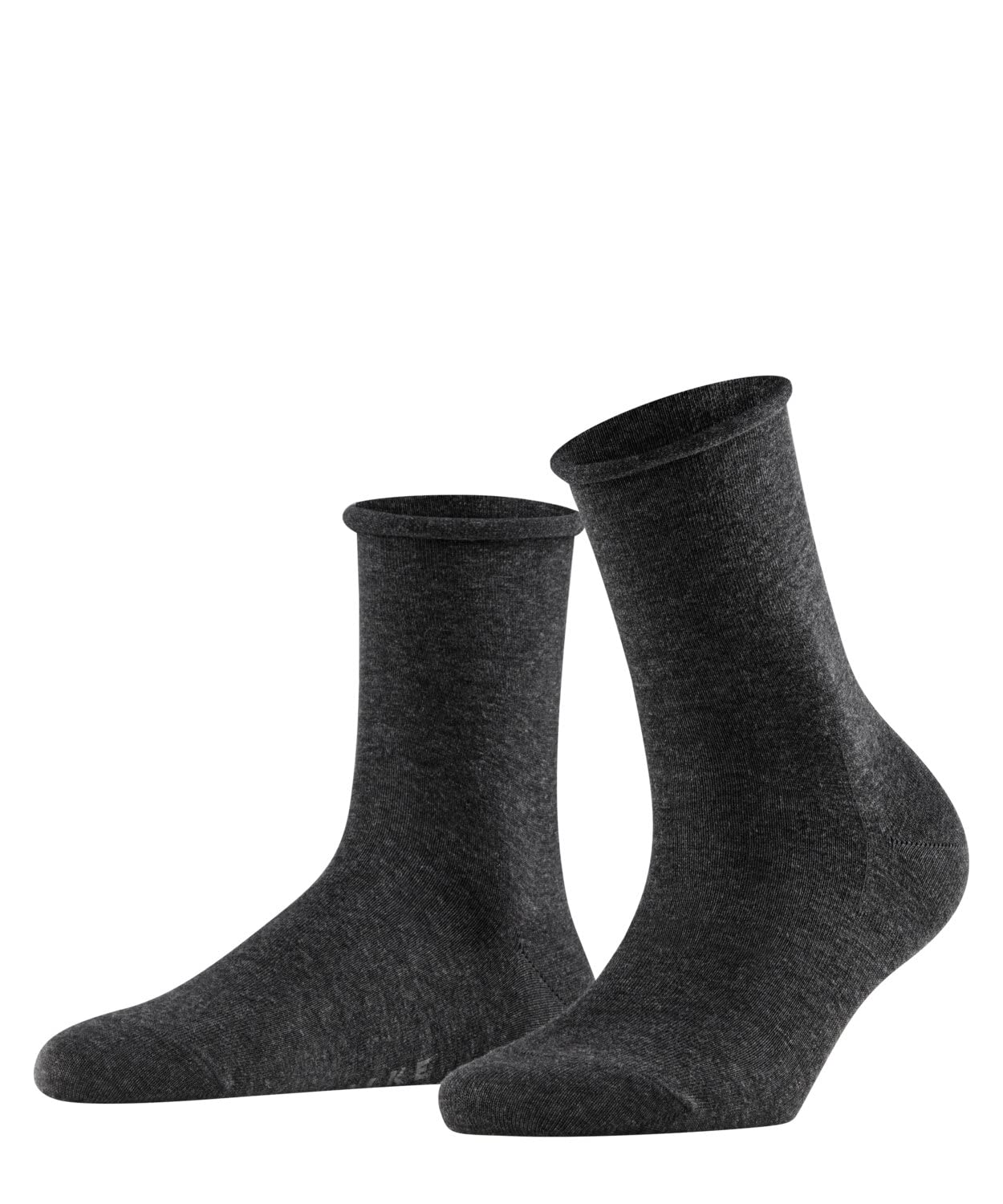 FALKE Women's Active Breeze W So Lyocell Plain 1 Pair Socks, Grey Anthracite Melange 3117, 5.5-8