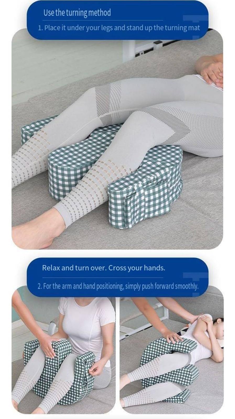 Dispositivo Rotazione Paziente Classe I, Cuscino Antidecubito A Forma di U, Supporto per Paraplegici E Anziani per Letto E Cura Domiciliare, Dispositivi di Assistenza per Sollevamento