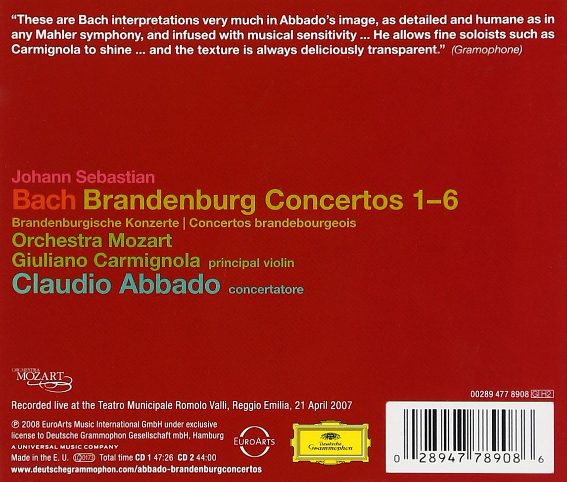 Brandenburg Concertos 1-6