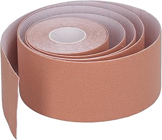 BTIHCEUOT Fita para levantar os seios, fita push-up para mamilo, capa para mamilo, fita adesiva para mamilo, cobertura para mamilo, costas nuas, sem alças para vestidos de baixo V