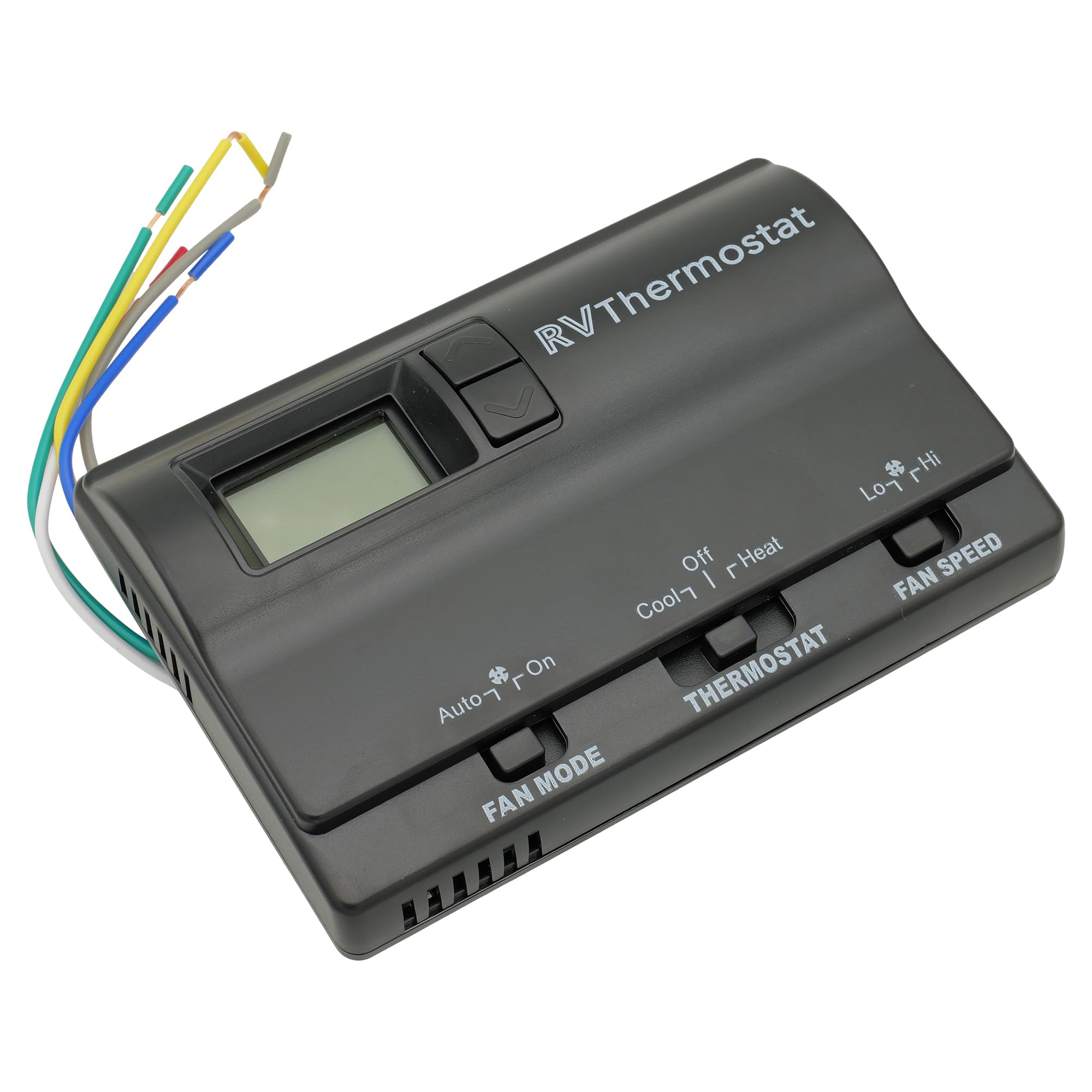 OKAY MOTOR RV Digital Thermostat for Coleman 83303362 Air Conditioner Heat/Cool T-Stat Wall 8330-336 337 338 339 368 386 - Black