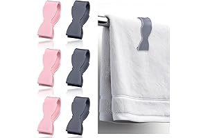 6pcs Towel Clips for Kitchen