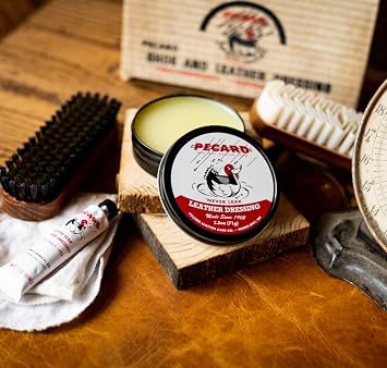 Antique Leather Dressing 6 oz Waterproofs, Restores, and Preserves Vintage and Exotic Leathers Ideal for Oil-Tanned and Chrome-Tanned Leather Goods