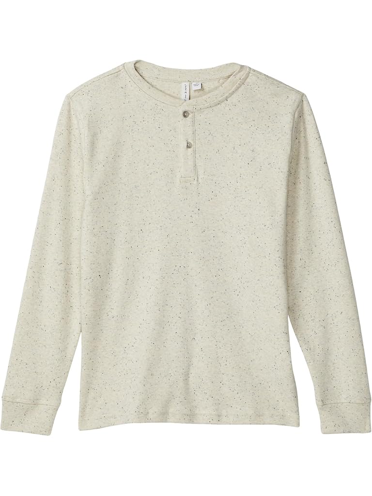 Bone Janie and Jack Textured Henley (Toddler/Little Kid/Big Kid)